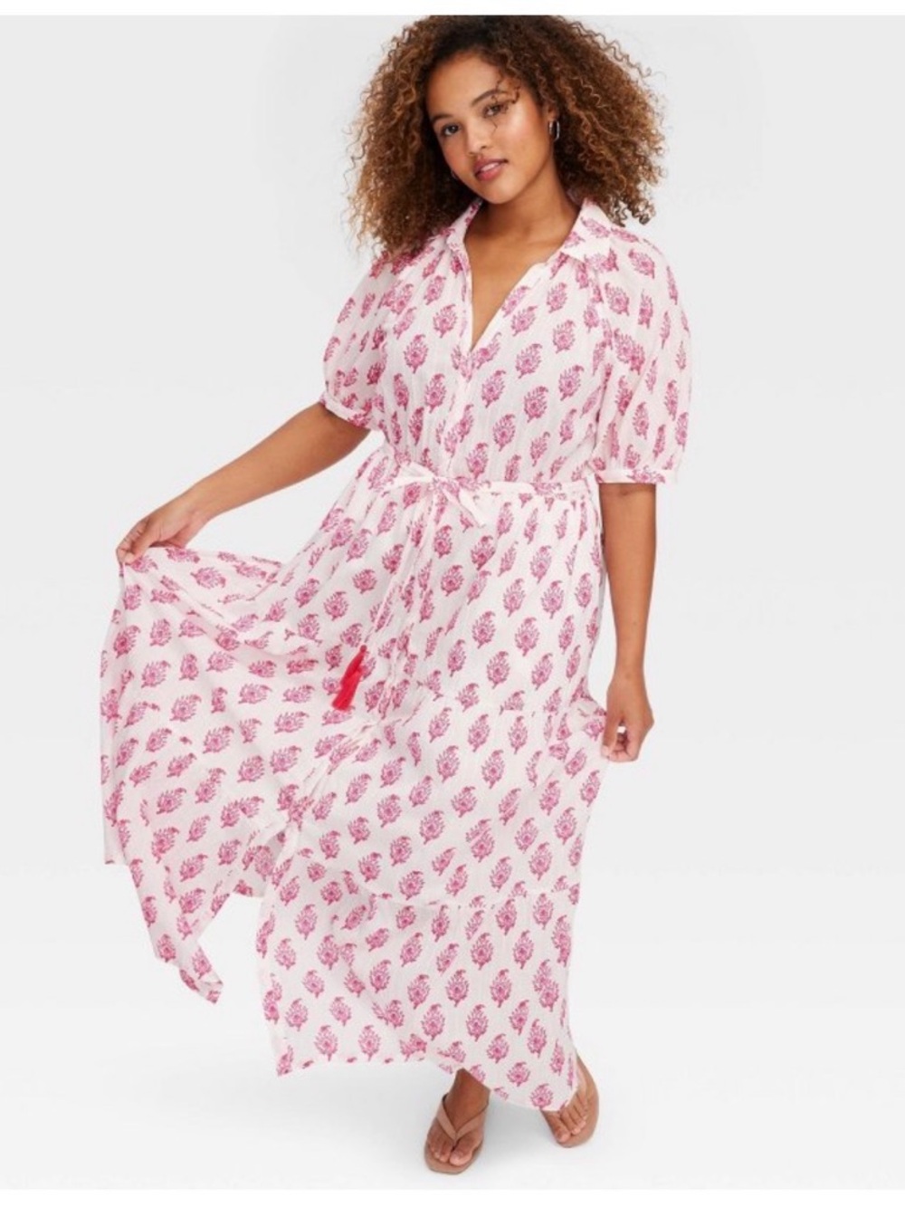 NWT Roller Rabbit x Target Bouquet Maxi Dress - L